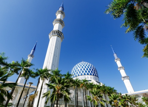 ブルーモスク_スルタン・サラフディン・アブドゥル・アジズ・シャー・モスク